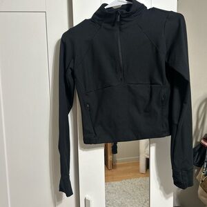 all in motion Black Half-Zip Athletic Pullover
